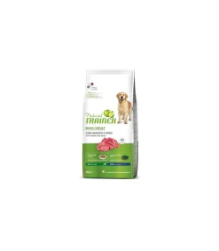 Natural Trainer Crocchette Manzo e Riso Cane Adult Maxi 12Kg