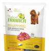 Natural Trainer Crocchette Manzo/Riso Per Cani Adulti Taglia Piccola Sacco 800g