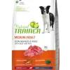 Natural Trainer Crocchette Manzo/Riso Per Cani Adulti Taglia Media Sacco 12kg