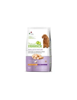 Natural Trainer Crocchette Pollo Cane Senior Small & Toy 2Kg