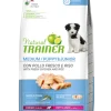 Natural Trainer Crocchette Pollo Fresco Per Cuccioli Taglia Media Sacco 12kg