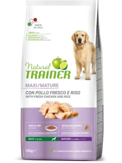 Natural Trainer Crocchette Pollo Per Cani Adulti Taglia Grande Sacco 12kg