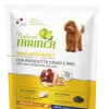 Natural Trainer Crocchette Prosciutto Crudo/Riso Per Cani Adulti Taglia Piccola Sacco 800g