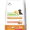 Natural Trainer Sensitive No Gluten Crocchette Con Salmone Per Cani Cuccioli Mini Sacco 2kg