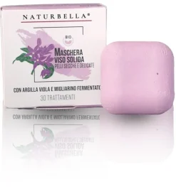 Naturbella Maschera Viso Solida Rimineralizzante 30g