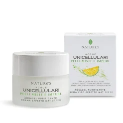 Nature's Acque Unicellulari Aquagel Crema Viso Purificante SPF20 50ml