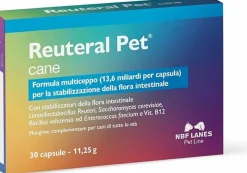 NBF Lanes Reuteral Pet Cane Probiotici 30 Capsule