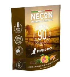 Necon Natural Wellness Adult Pork&Rice Alimento Completo Per Gatti Adulti 400g
