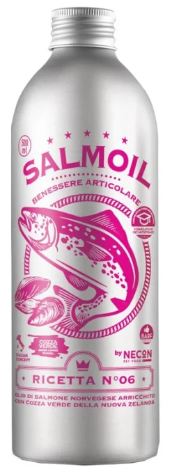Necon Salmoil Ricetta 6 Benessere Articolare Alimento Complementare Per Cani E Gatti 500ml