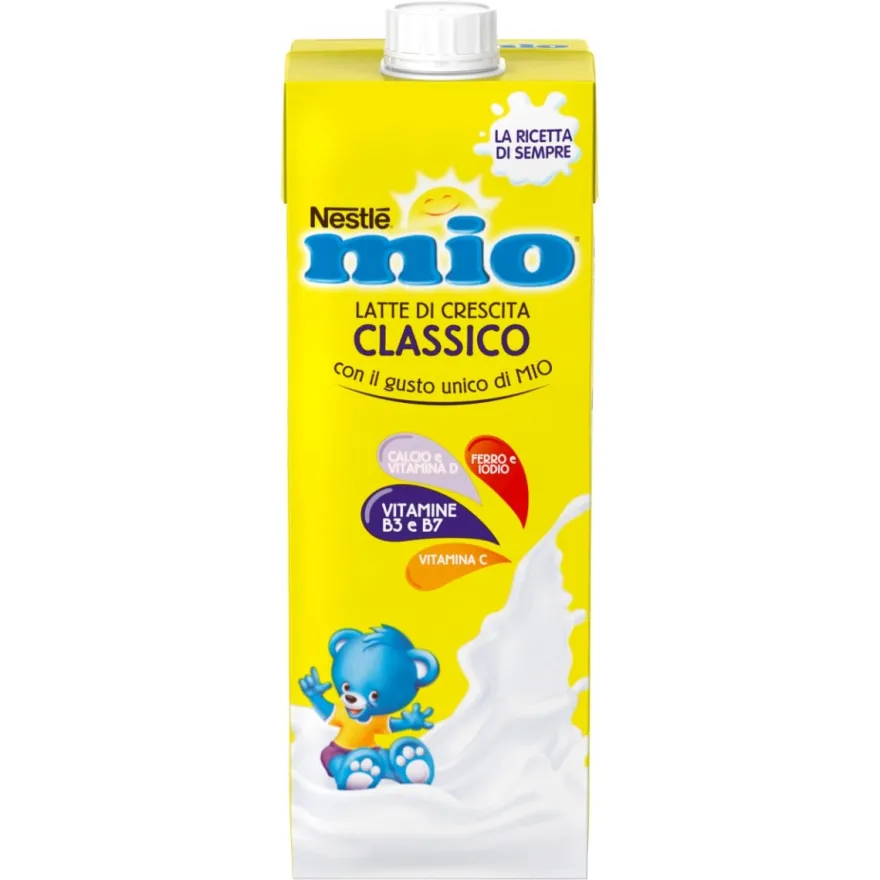 Nestlé Mio Latte Di Crescita Classico Liquido Brick 1 Litro