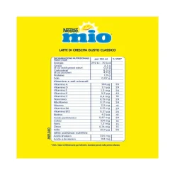 Nestlé Mio Latte Di Crescita Classico Liquido Brick 1 Litro