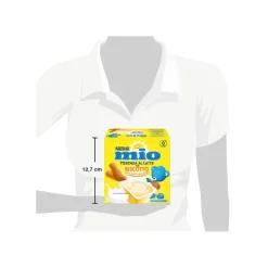 Nestlé Mio Merenda Al Latte Biscotto 4 Vasetti Da 100g