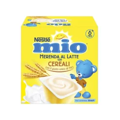 Nestlé Mio Merenda Al Latte Cereali 4 Vasetti Da 100g