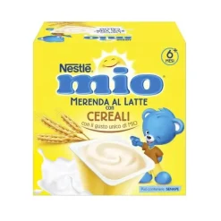 Nestlé Mio Merenda Al Latte Cereali 4 Vasetti Da 100g