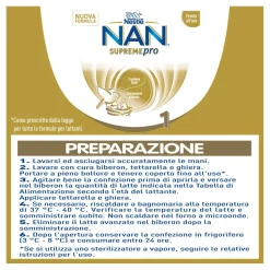 Nestlé NAN Supreme Pro 1 Latte Per Lattanti Dalla Nascita 300ml