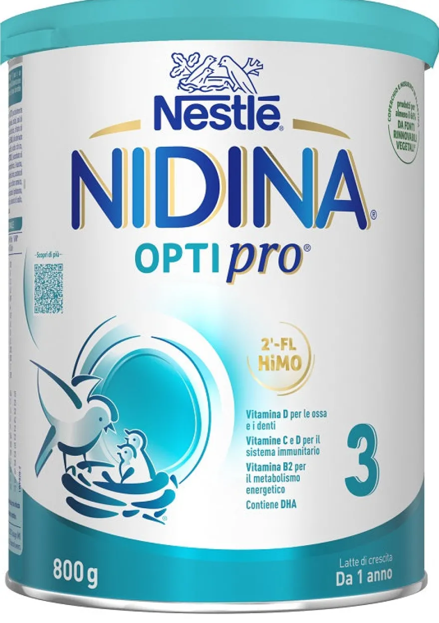 Nestlè Nidina Optipro 3 Latte Di Crescita Polvere 800g