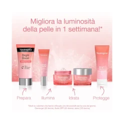 Neutrogena Bright Boost Fluido Viso Idratante con Protezione Solare Viso SPF 30 50ml
