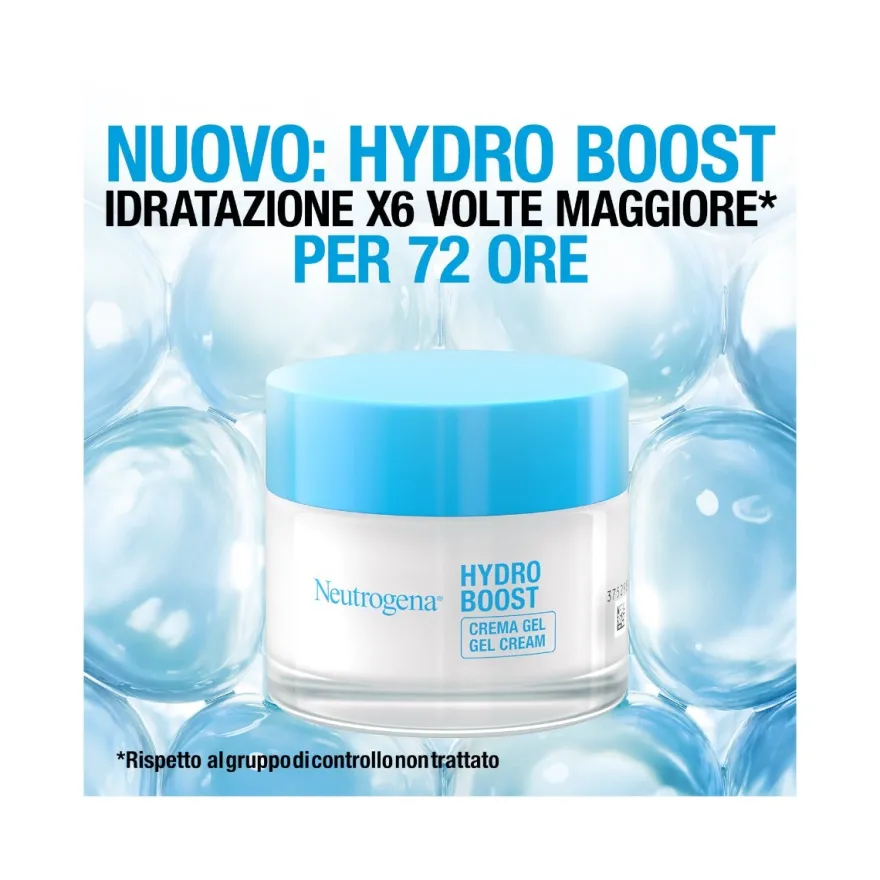 Neutrogena Crema Gel Hydro Boost Crema Idratante Viso con Acido Ialuronico 50ml