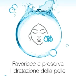 Neutrogena Hydro Boost Acqua Gel Detergente Viso con Acido Ialuronico Idratante e Struccante 200ml