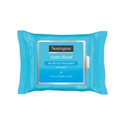 Neutrogena Hydro Boost Salviette Struccanti e Idratanti con Acido Ialuronico 25 pezzi