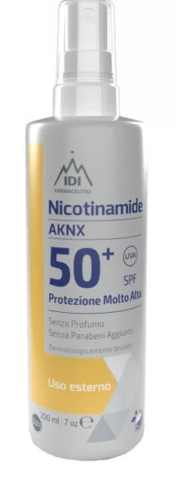 Nicotinamide Aknx Spf50+ 200 ml