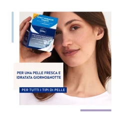 Nivea Crema Giorno & Notte Rigenerante Viso Nutriente Con Vitamina E E Provitamina B5 50ml