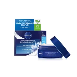 Nivea Crema Giorno & Notte Rigenerante Viso Nutriente Con Vitamina E E Provitamina B5 50ml