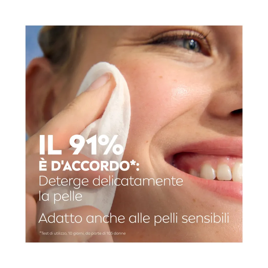 Nivea Micellair Professional Salviettine Struccanti Salviette Per Trucco Waterproof 20 Pezzi