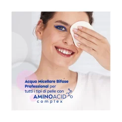Nivea Micellair Professional Acqua Micellare Bifase Detergente Viso E Occhi Struccante Bifase 400ml