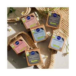 Nivea Naturally Clean Scrub Viso Solido Pulizia Profonda Scrub Detergente Viso Solido 75g