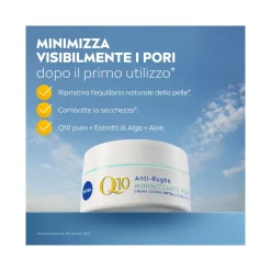 Nivea Q10 Anti-rughe Minimizzante Pori Crema Giorno Spf 15 Viso Antirughe E Opacizzante 50ml