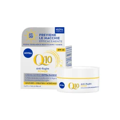 Nivea Q10 Anti-rughe Power Crema Giorno Extra Rassodante Spf 30 Crema Viso Antirughe 50ml