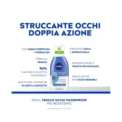 Nivea Struccante Occhi Doppia Azione Olio Struccante Bifasico Per Gli Occhi 125ml