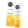 Nivea Sun Uv Viso Anti-età Fp30 Crema Solare Viso Antirughe E Antimacchie Con Coenzima Q10 50ml