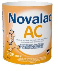 Novalac AC Flatulenza Gonfiore e Dolori Addominali Latte Dalla Nascita 800 g