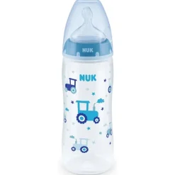 Nuk First Choice Biberon Tettarella Silicone 6-18 Mesi 1 Pezzo Colori Assortiti
