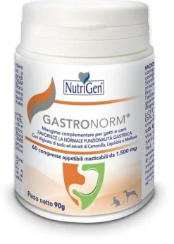 Nutrigen Gastronorm Mangime Complementare Per Gatti e Cani 60 Compresse