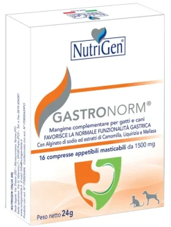 Nutrigen Gastronorm Mangime Complementare Per Gatti e Cani 16 Compresse
