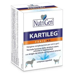 Nutrigen Kartileg Forte He Mangime Complementare Per Articolazioni Cani/Gatti 300 Compresse