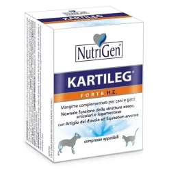 Nutrigen Kartileg Forte He Mangime Complementare Per Articolazioni Cani/Gatti 600 Compresse