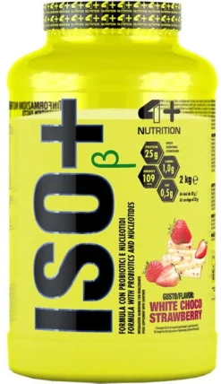 4+ Nutrition ISOß+ White Choco & Strawberry 1,8kg