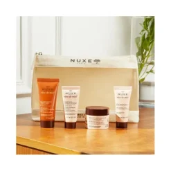 Nuxe Trousse Balsamo Viso 15ml + Balsamo Corpo 30ml + Crema Mani 15ml + Gel Detergente 30ml