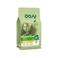 Oasy Adult Medium Con Pollo Per Cani Adulti 3kg