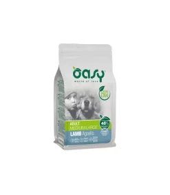 Oasy Adult One Protein Crocchette Agnello Per Cani Taglia Media/Grande Sacco 2,5 Kg