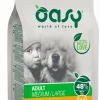 Oasy Dry Crocchette Di Maiale Per Cani Adulti Taglia Media/Grande Sacco 12kg