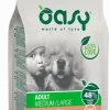 Oasy Dry Monoproteico Crocchette Al Salmone Cani Adulti Taglia Media/Grande Sacco 2,5kg