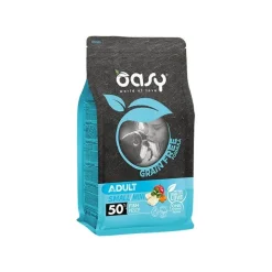 Oasy Grain Free Adult Small & Mini Con Pesce Per Cani Adulti 2.5kg