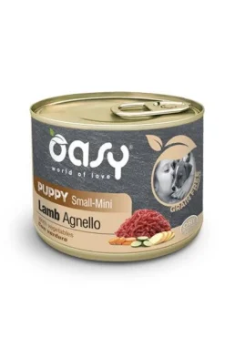 Oasy Grain Free Formula Cibo Umido Agnello Per Cani Cuccioli Taglia Piccola 200g