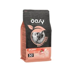 Oasy Grain Free Puppy Small & Mini Con Tacchino Per Cani Cuccioli 800g
