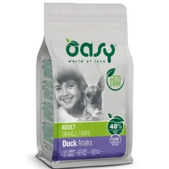 Oasy One Animal Protein Adult Small & Mini Con Anatra Per Cani Adulti 2.5 Kg